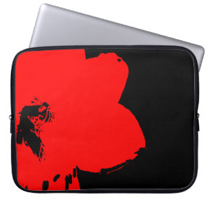 Rotmaryllis Laptopschutzhülle