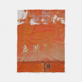 Rotmetallgehäuse Fleecedecke (Vorderseite)