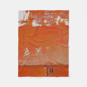 Rotmetallgehäuse Fleecedecke