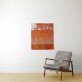 Rotmetallgehäuse Wandteppich (Beispiel)