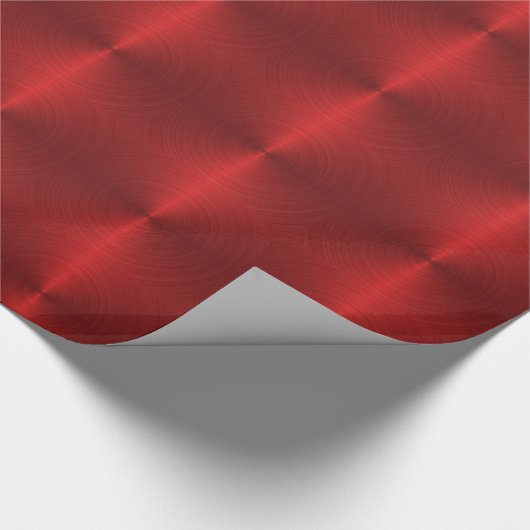 Rotmetallzirkel Geschenkpapier (Ecke)