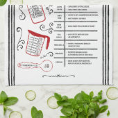 Rotmilch-Substitution Backen Geschirrtuch (Gefaltet)