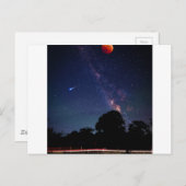 Rotmond Postkarte (Vorne/Hinten)