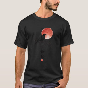 Rotmond-Rabe   Dunkle Gothic-Japanische Ästhetik T-Shirt