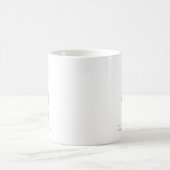 Rotnasenrentier  kaffeetasse (Mittel)