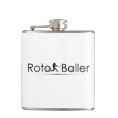RotoBaller Flasche Flachmann (Vorderseite)