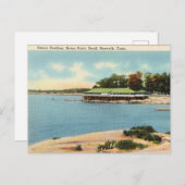 Roton Point, Norwalk, Connecticut Postkarte (Vorne/Hinten)