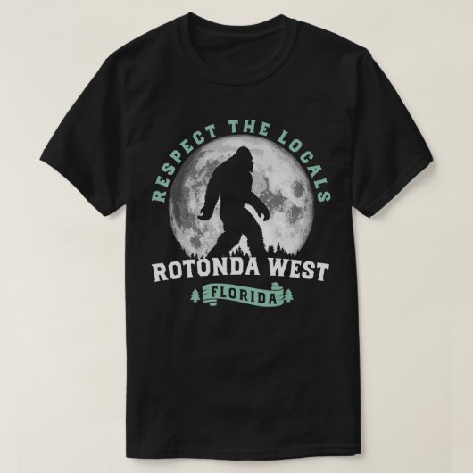 Rotonda West Florida Respekt vor der einheimischen T-Shirt (Design vorne)