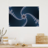 Rotor 222 - Fraktal Poster (Küche)