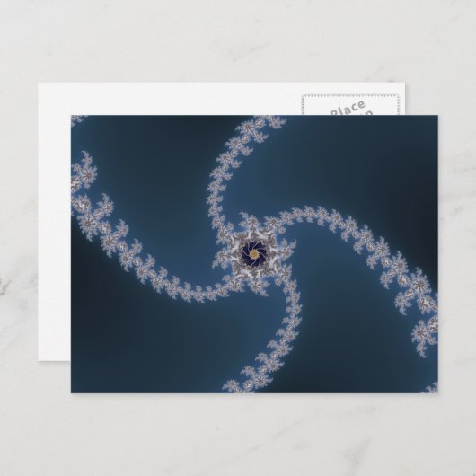 Rotor 222 - Fraktal Postkarte (Vorne/Hinten)