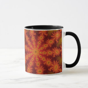 Rotorange Dekastellertasse Tasse