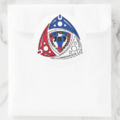 Rotoren PR Owners Runder Aufkleber (Tasche)