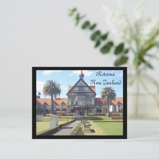 Rotorua Museum Postkarte (Stehend Vorderseite)