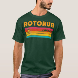 Rotorua Neuseeland Vintag beängstigend Souvenir T-Shirt