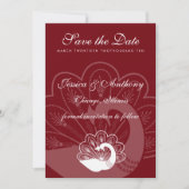 Rotpfau Save the Date (Vorderseite)