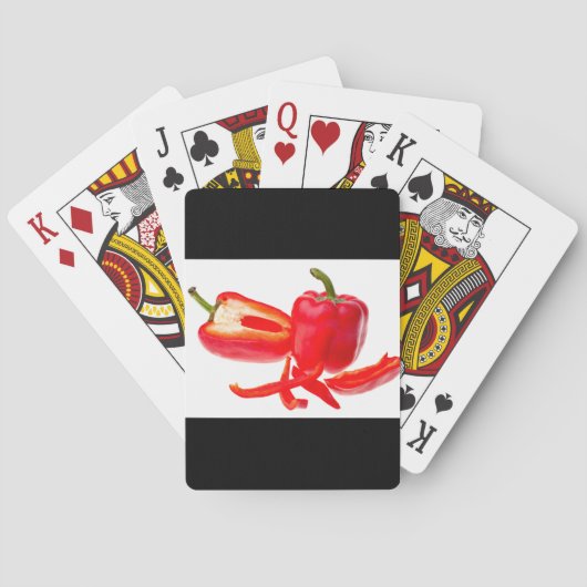 Rotpfeffer Spielkarten (Rückseite)