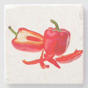 Rotpfeffer Steinuntersetzer