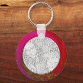 Rotpink Schlüsselanhänger (Vorderseite)