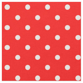 Rotpolka-Dosen-Fabrik Stoff