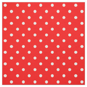 Rotpolka-Dosen-Fabrik Stoff