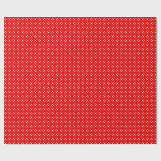 Rotpolster Geschenkpapier (Flach)