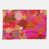 Rotpunkt Konfetti Küchentuch (Horizontal)