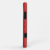 Rotquatrefolienmuster Case-Mate iPhone Hülle (Hinten/Rechts)