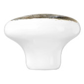 Rotreißer Nacktwurzel-Keramik Keramikknauf (Seitenansicht)