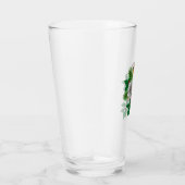 Rotrobin auf Christhmas Dekoration Glas (Rechts)