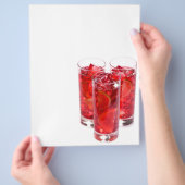 Rotsaftcocktail Flyer (Hand)