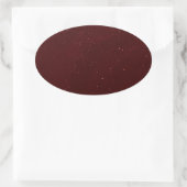 Rotsand Ovaler Aufkleber (Tasche)