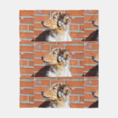 Rotschäfer 2 fleecedecke (Vorderseite)