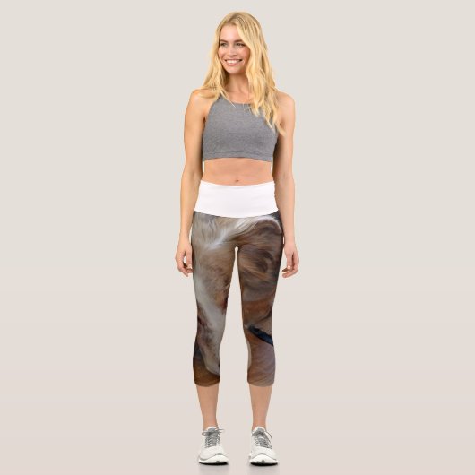 Rotschäfer Capri Leggings (Vorderseite)