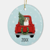 Rotschäfer Keramik Ornament (Links)