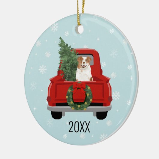 Rotschäfer Keramik Ornament (Links)