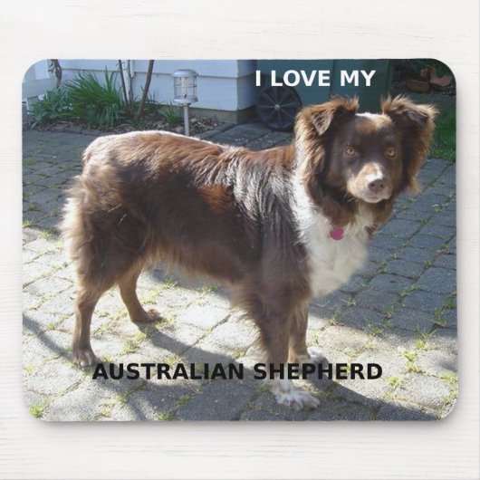 Rotschäfer-Liebe Mousepad (Vorne)