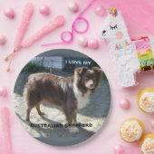 Rotschäfer-Liebe Pappteller (Party)