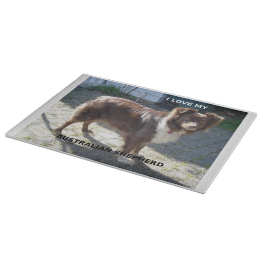 Rotschäfer-Liebe Schneidebrett (Ecke)