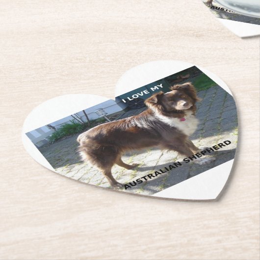 Rotschäfer-Liebe Untersetzer (angewinkelt)