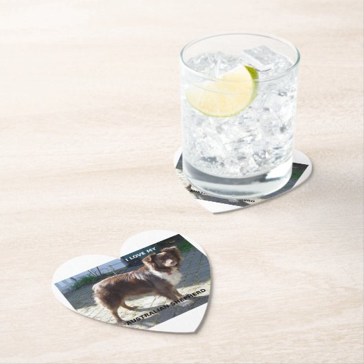 Rotschäfer-Liebe Untersetzer (Vor Ort)