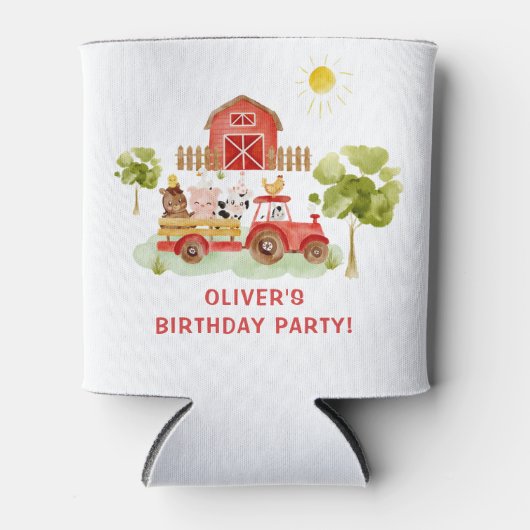 Rotschlepper Dosenkühler (Vorderseite)