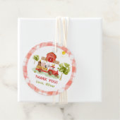 Rotschlepper Geschenkanhänger (Beispiel)