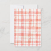 Rotschlepper-Nutztiere Geburtstag vielen Dank Karte (Rückseite)