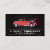 Rotschleppfahrzeug Visitenkarte (Vorderseite)