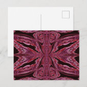 Rotschmetterling Postkarte (Vorne/Hinten)