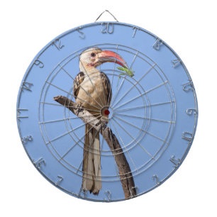 Rotschnabel Dartscheibe