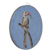 Rotschnabel Dartscheibe (Vorderseite Links)