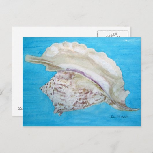 Rotschnabel Postkarte (Vorne/Hinten)