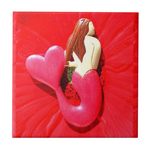 Rotschnabelschnäpper Fliese (Vorderseite)