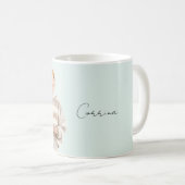 Rotschopf-Frau Pullover Kerze Kaffeetasse (VorderseiteRechts)